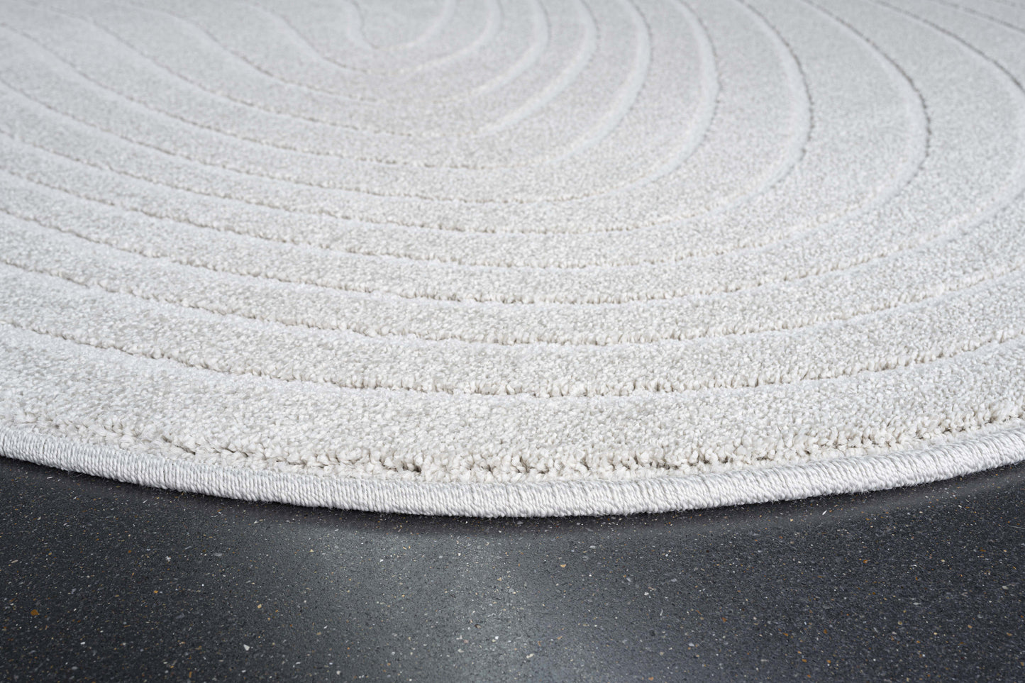 Geo hspp and pes hi low 160x230cm Pebble Shape in Cream