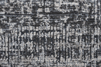 Canyon polyester and heatset in Dark Silver