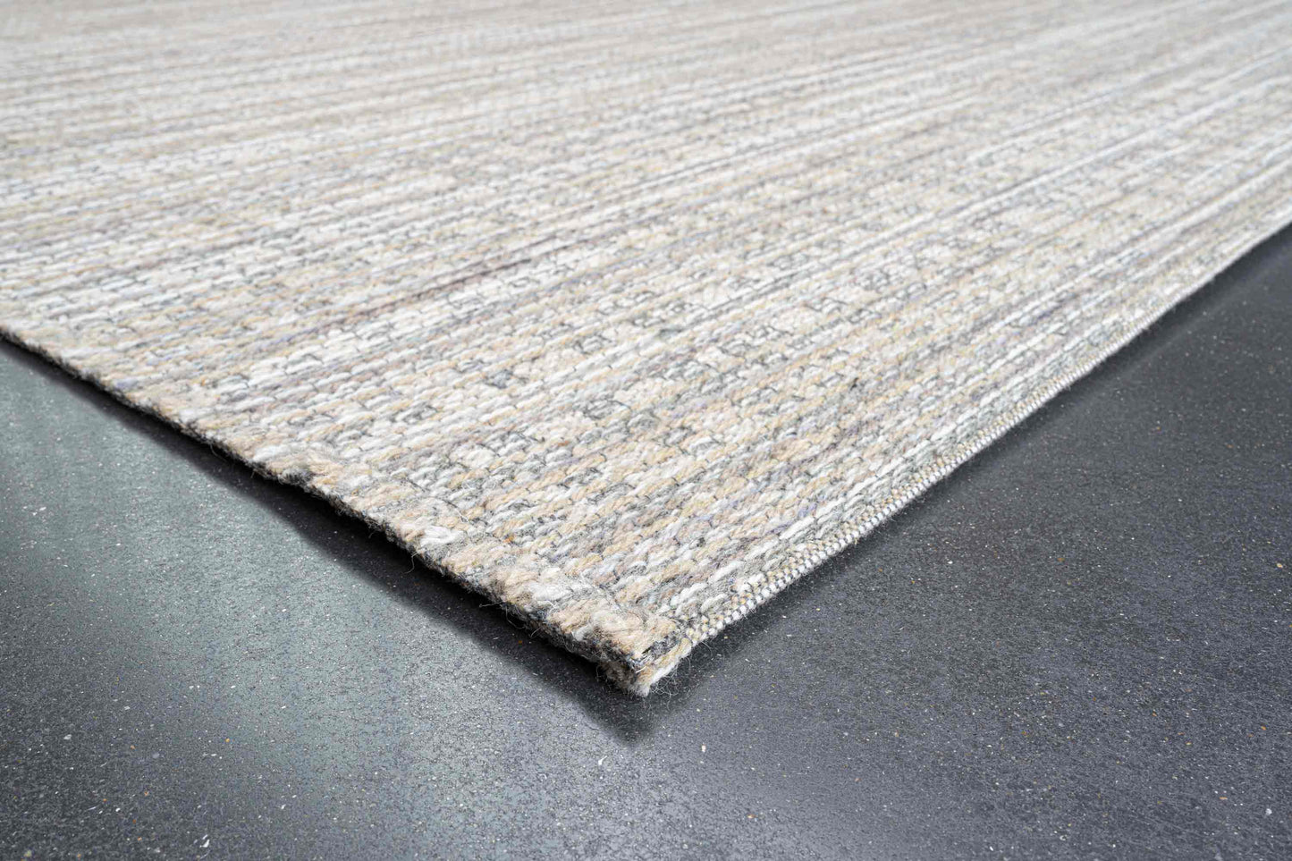 Goa wool flatweave in beige