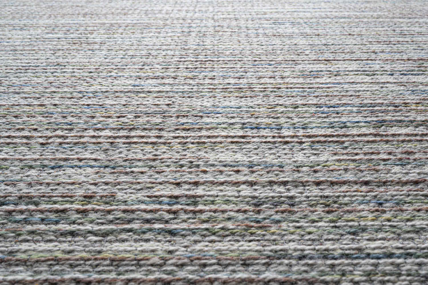 Goa wool flatweave in green