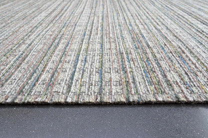 Goa wool flatweave in green