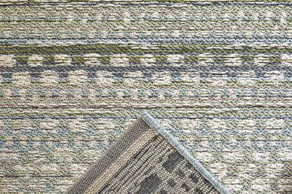 Brighton Flatweave in Aqua