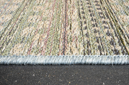 Brighton Flatweave in Aqua