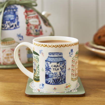 Tea Tins Coasters 4 Pack