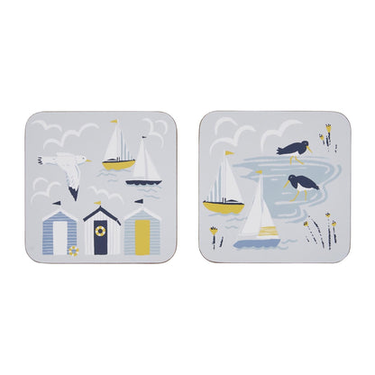 Seashore Coasters 4 Pack