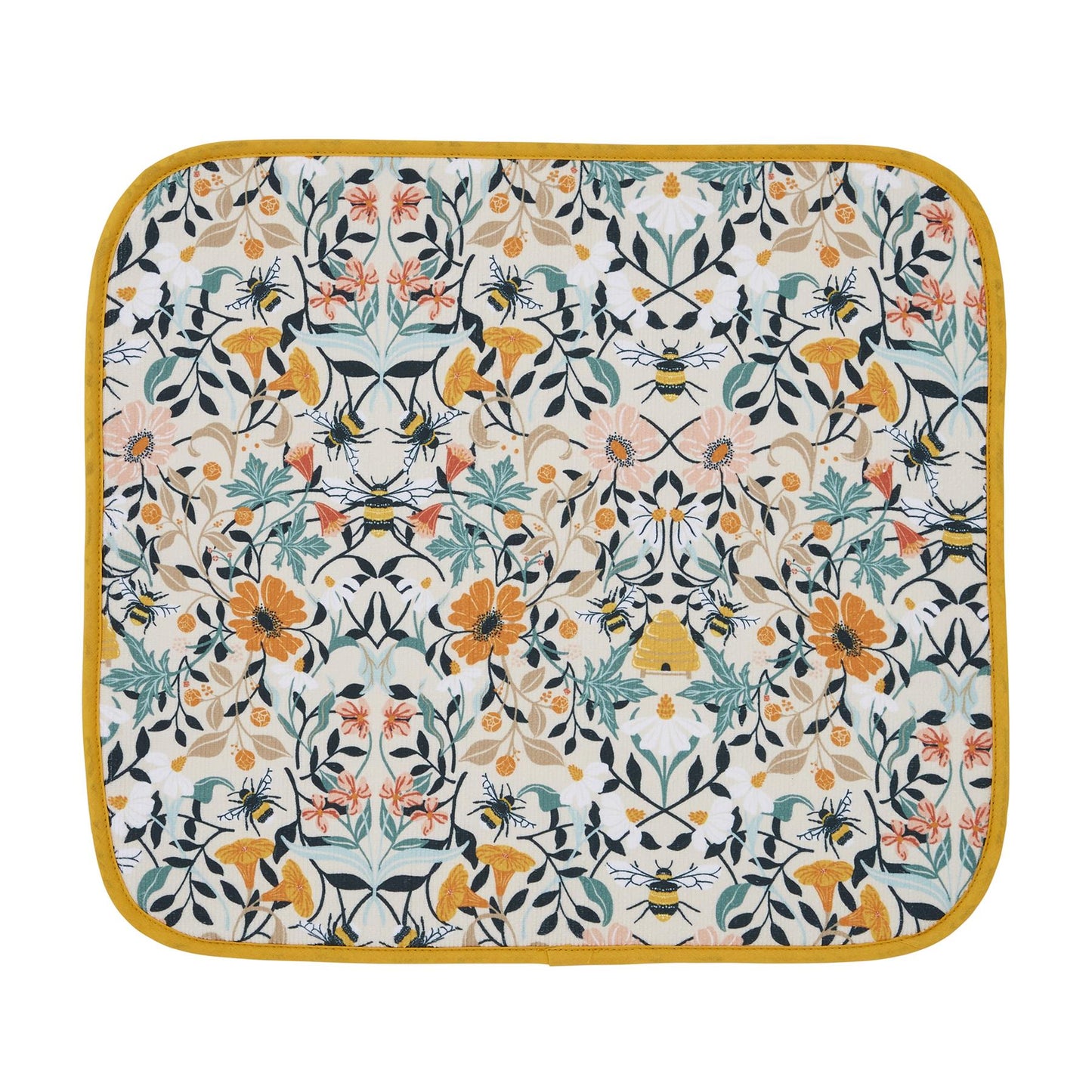Bee Bloom Dish Drying Mat