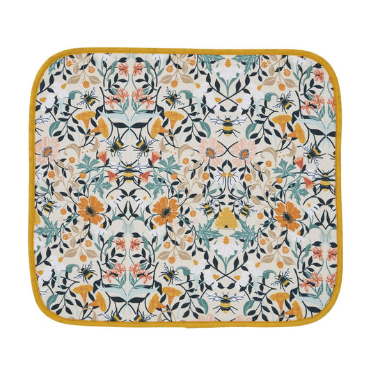 Bee Bloom Dish Drying Mat