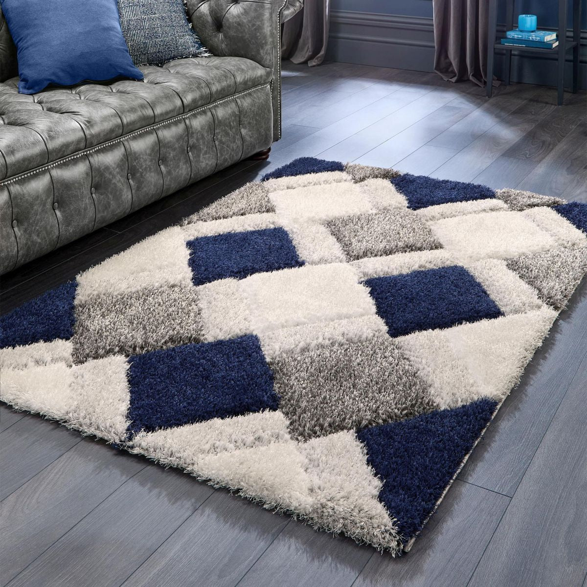 Origins 3D Geo Shaggy Navy