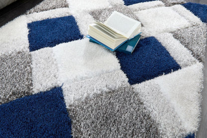 Origins 3D Geo Shaggy Navy