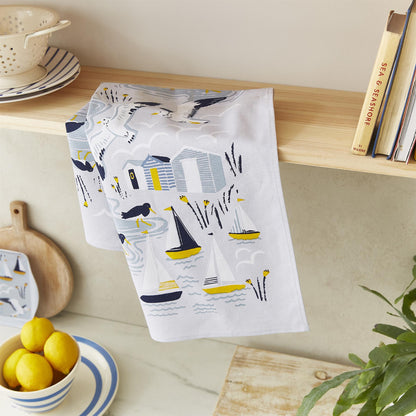 Seashore Cotton Tea Towel