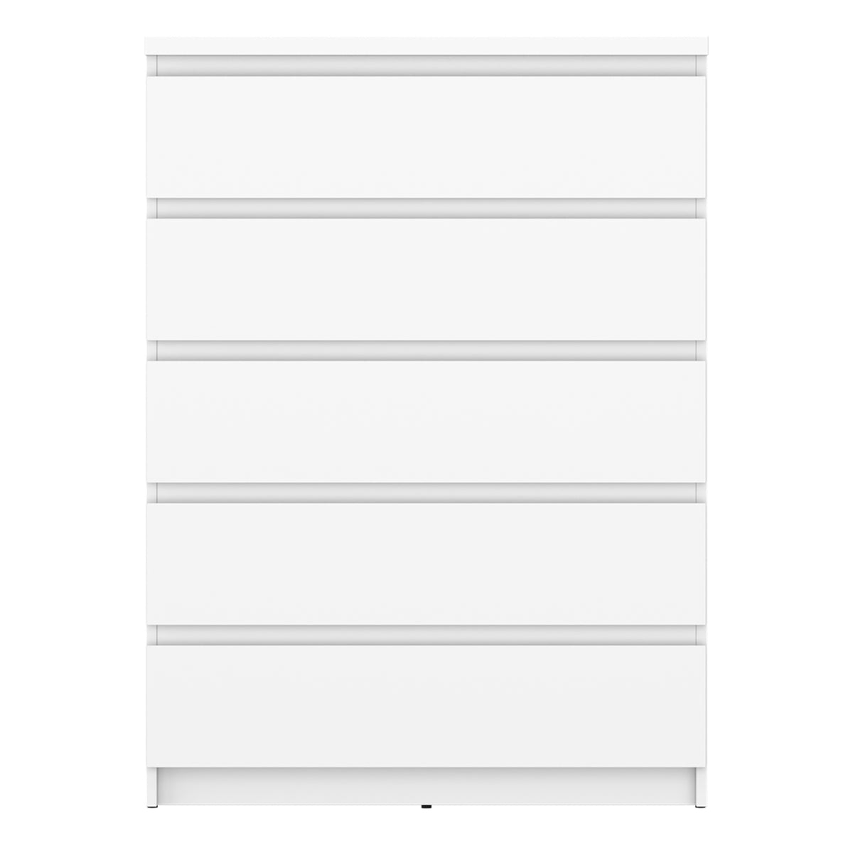 Fribo Chest Of 5 Drawers in Alpine White