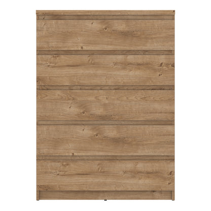 Fribo Chest of 5 Drawers in Golden Ribbeck Oak