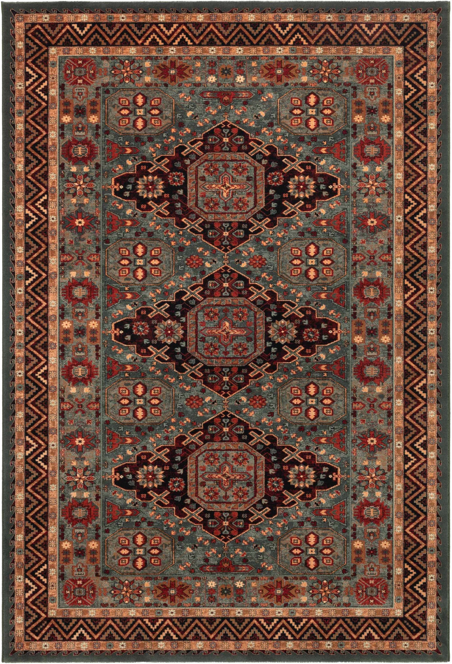 Kashqai wool wilton in gree