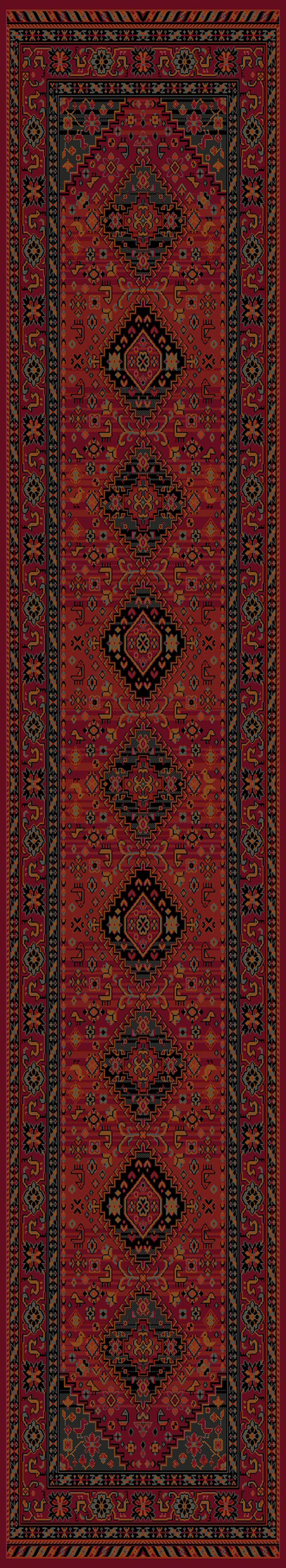 Kashqai wool wilton 4345-300