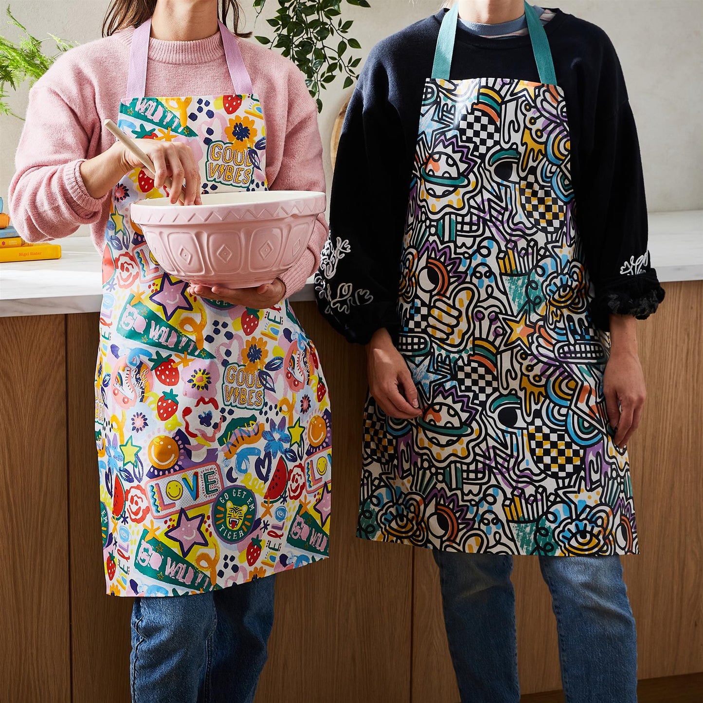 Graffiti Teen PVC Apron