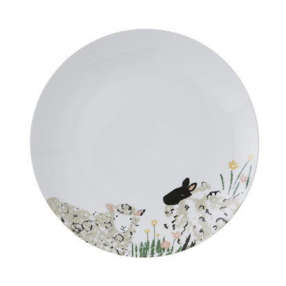 Woolly Sheep Porcelain Dinner Plate