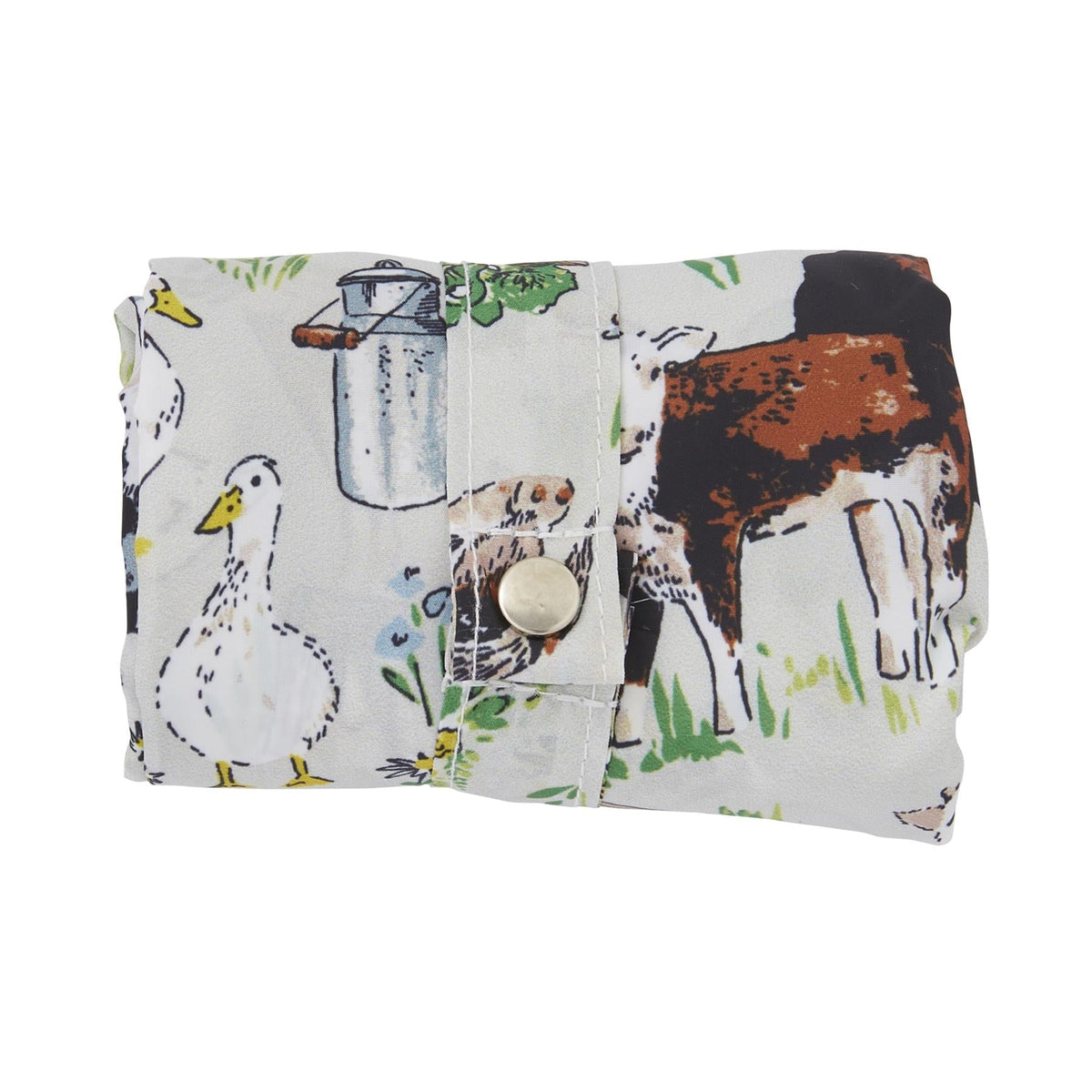 Portman Farm Foldable Tote Bag Medium in Grey