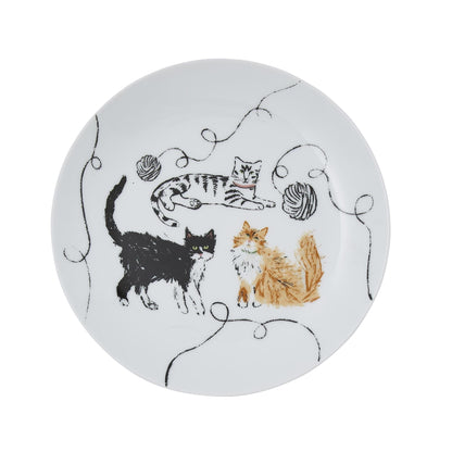 Feline Friends Porcelain Side Plate