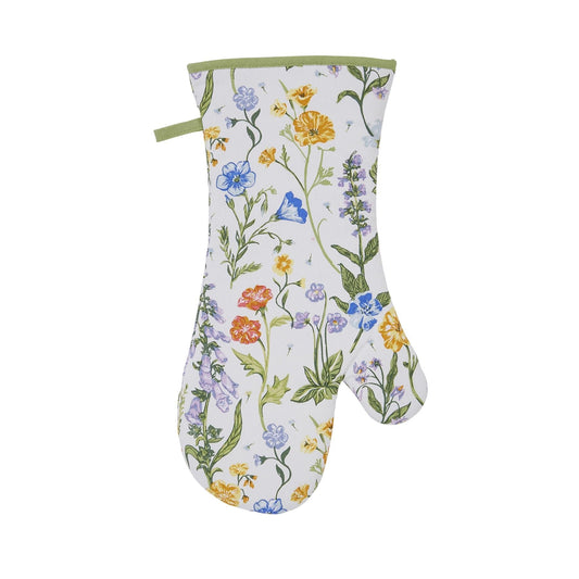 Cottage Garden Gauntlet Oven Glove