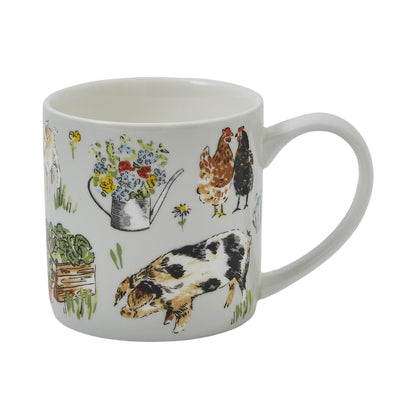 Portman Farm Bone China Mug
