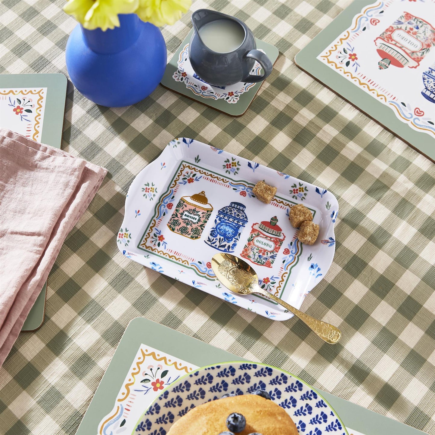 Tea Tins Scatter Tray