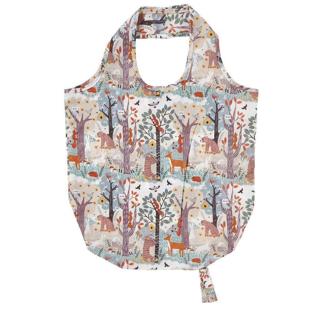 Wildwood Foldable Tote Bag Medium in Grey