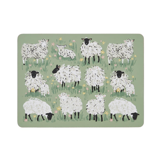 Woolly Sheep Placemat 4 Pack