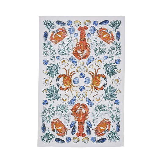 Shellfish Cotton Tea Towel