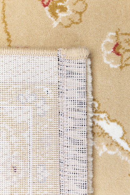 Noble Art heatset wilton in Ivory/red