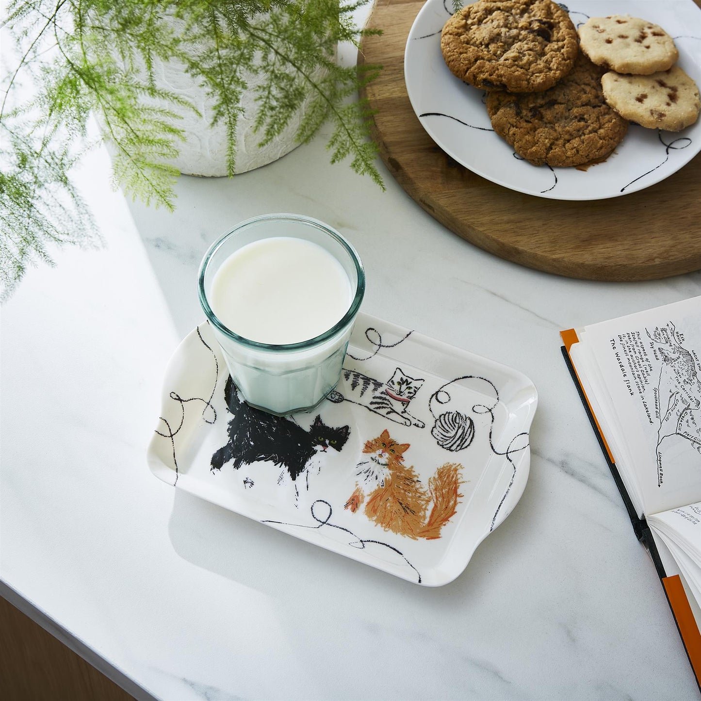 Feline Friends Scatter Tray