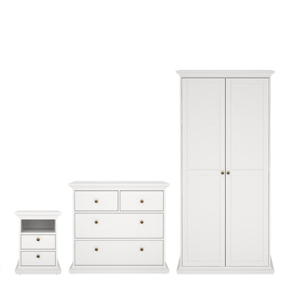 Paris Bedroom Package in White