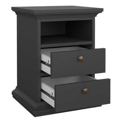 Paris Bedroom Package in Matt Grey