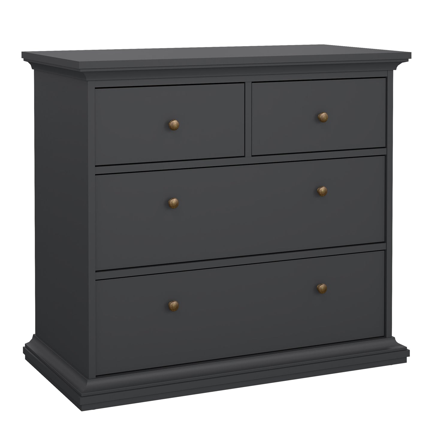 Paris Bedroom Package in Matt Grey