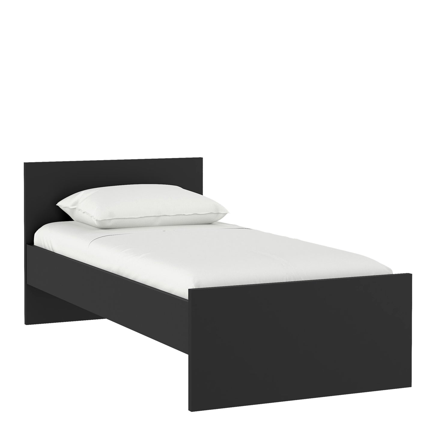 Naia Single Bed in Black Matt