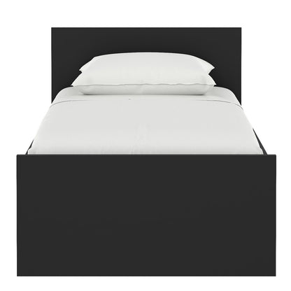 Naia Single Bed in Black Matt