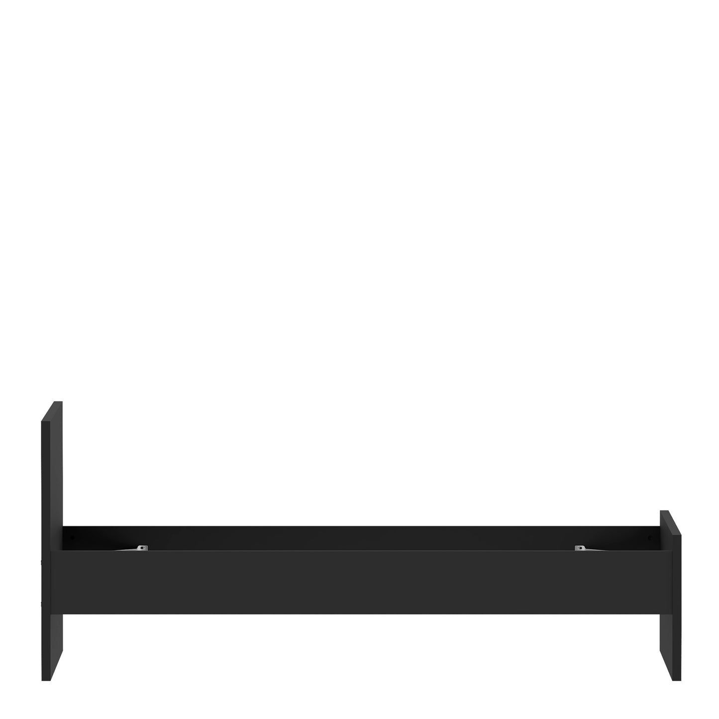 Naia Single Bed in Black Matt
