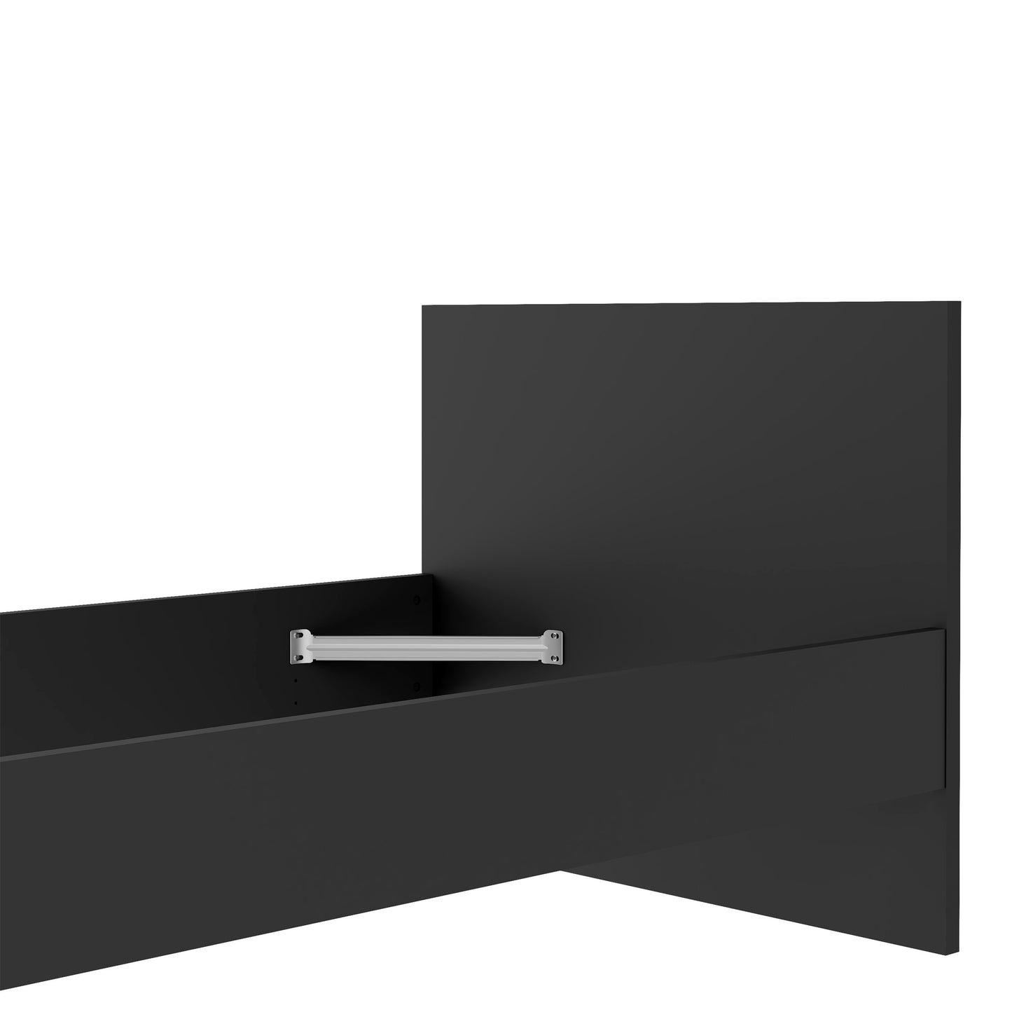 Naia Single Bed in Black Matt