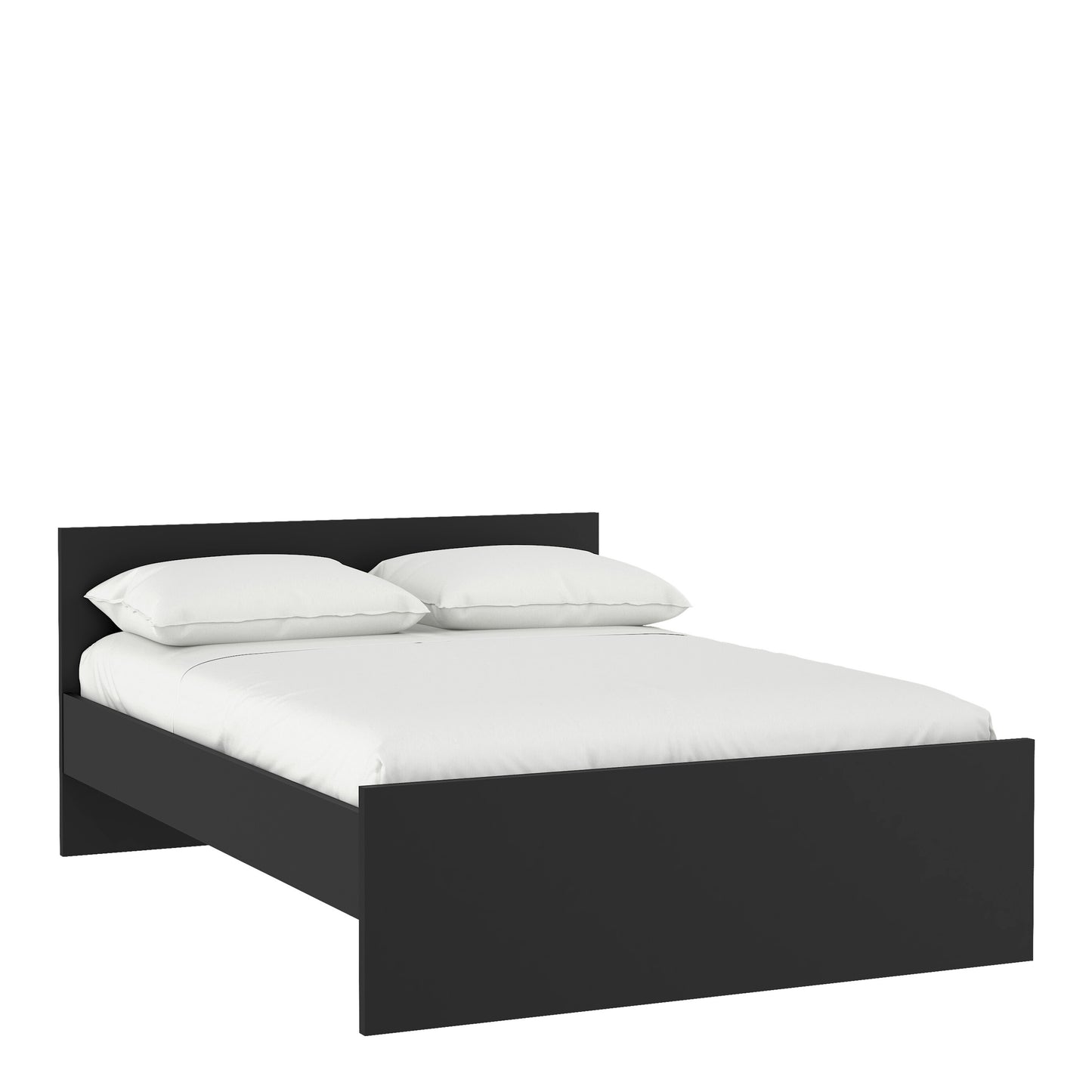 Naia Double Bed in Black Matt