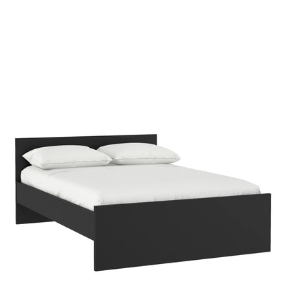 Naia Double Bed in Black Matt
