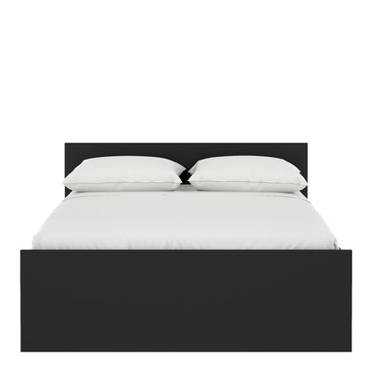 Naia Double Bed in Black Matt