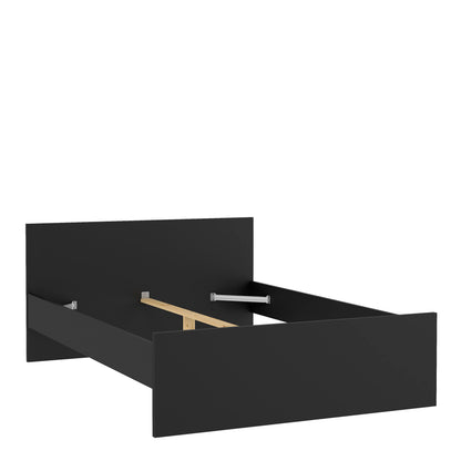 Naia Double Bed in Black Matt