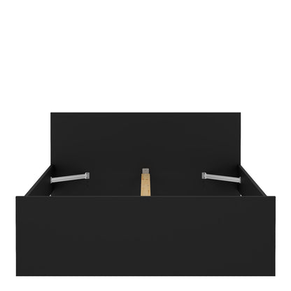 Naia Double Bed in Black Matt