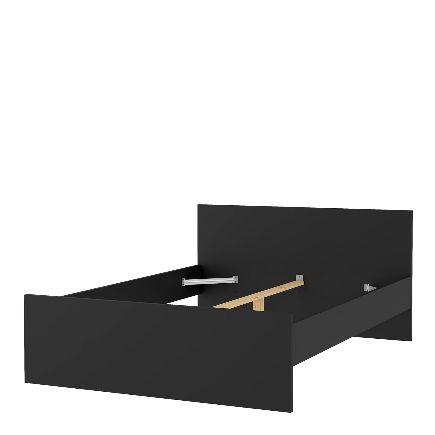 Naia Double Bed in Black Matt