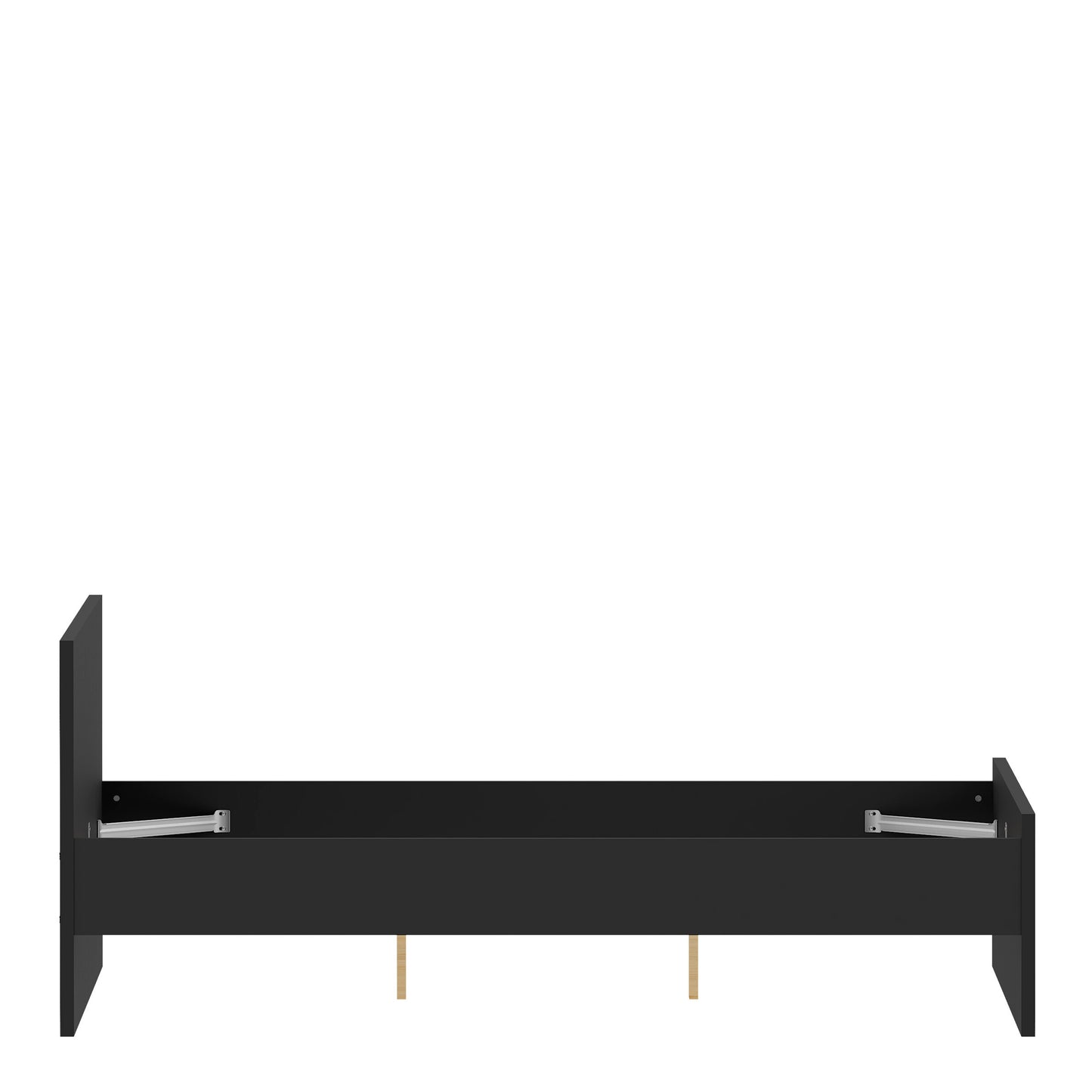 Naia Double Bed in Black Matt