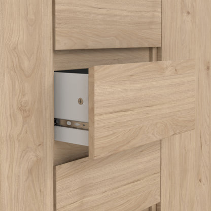Naia Sideboard 4 Drawers 2 Doors in Jackson Hickory Oak