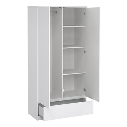 Naia Bedroom Package in White High Gloss