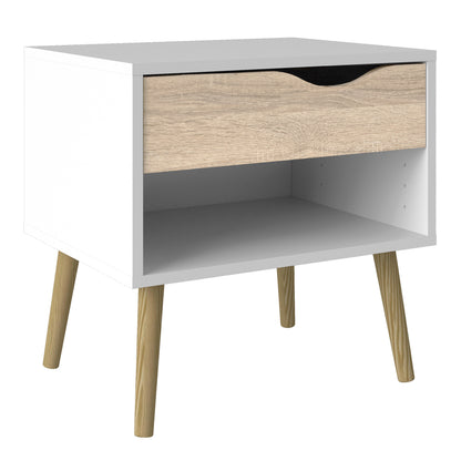 Oslo Bedroom Package in White and Oak