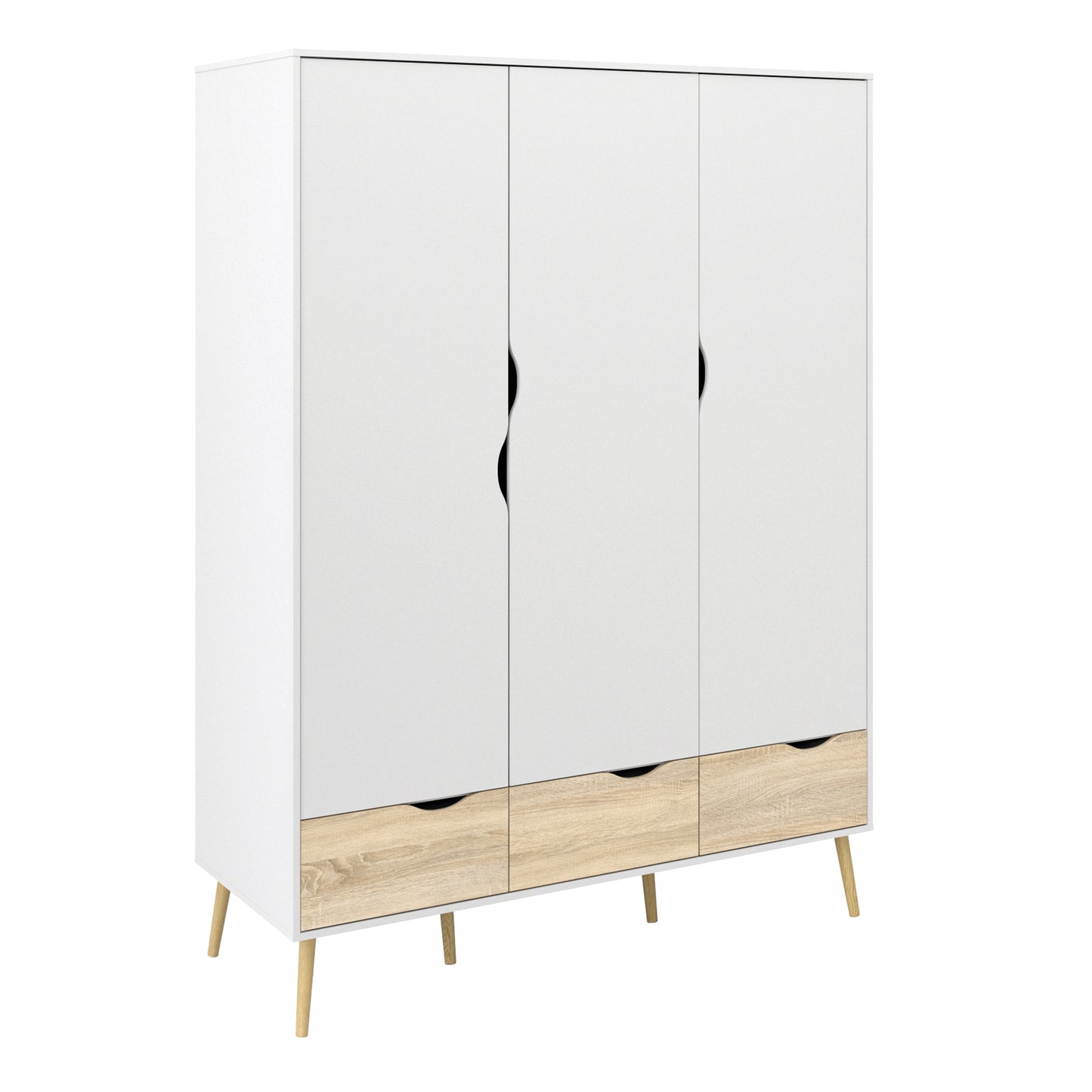 Oslo Bedroom Package in White and Oak