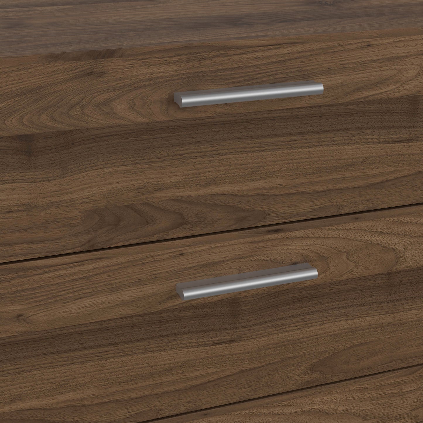 Pepe Wide Chest of 8 Drawers (4+4) in Walnut