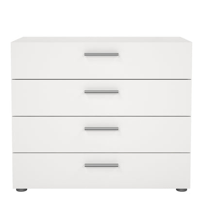 Pepe Chest of 4 Drawers in White